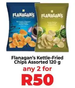 Food Lover's Market Flanagan’s Kettle Fried Chips Assorted 120 g offer