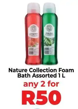 Food Lover's Market Nature Collection Foam Bath Assorted 1 L offer