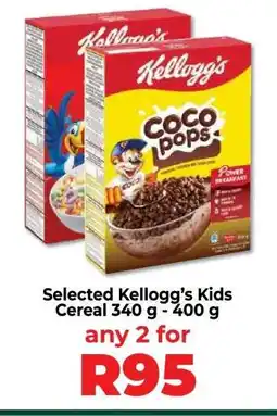 Food Lover's Market Selected Kellogg’s Kids Cereal offer