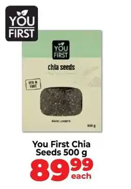 Food Lover's Market You First Chia Seeds 500 g offer