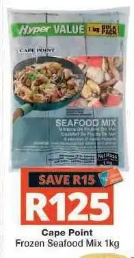 Checkers Cape Point Frozen Seafood Mix 1kg offer