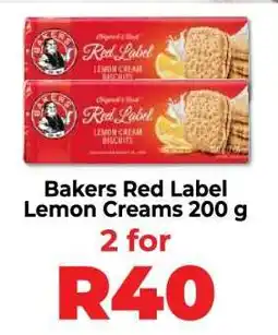 Food Lover's Market Bakers Red Label Lemon Creams 200 g offer