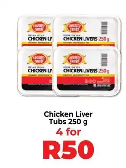 Food Lover's Market Chicken Liver Tubs 250 g offer