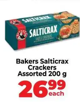 Food Lover's Market Bakers Salticrax Crackers Assorted 200 g offer