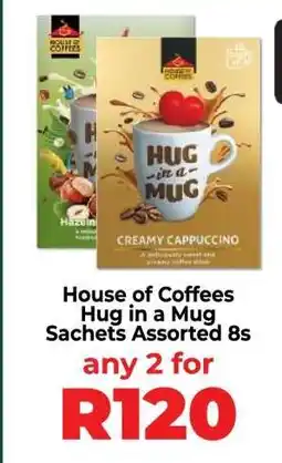 Food Lover's Market House of Coffees Hug in a Mug Sachets Assorted 8s offer