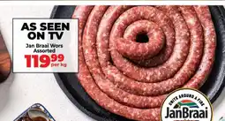 Food Lover's Market Jan Braai Wors Assorted offer