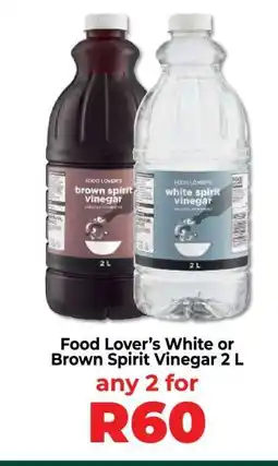 Food Lover's Market Food Lover’s White or Brown Spirit Vinegar 2 L offer
