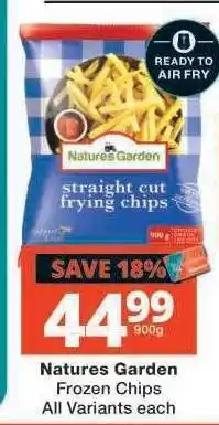 Checkers Natures Garden Frozen Chips offer
