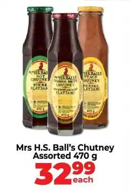 Food Lover's Market Mrs H.S. Ball’s Chutney Assorted 470 g offer