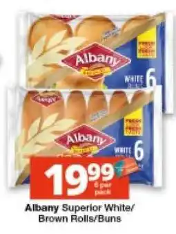 Checkers Albany Superior White/Brown Rolls/Buns offer