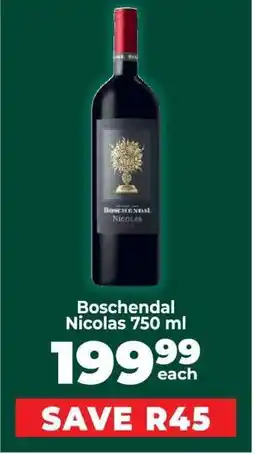 Food Lover's Market Boschendal Nicolas 750 ml offer