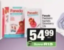 SuperSpar Panado Paediatric Sachets Strawberry offer