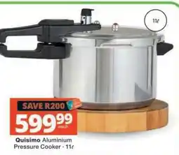 Checkers Quisimo Aluminium Pressure Cooker offer