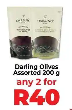 Food Lover's Market Darling Olives Assorted 200 g offer