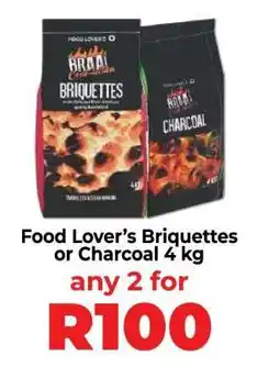 Food Lover's Market Food Lover’s Briquettes or Charcoal 4 kg offer
