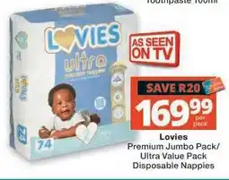 Checkers Lovies offer