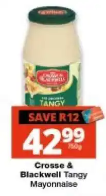 Checkers CROSSE & BLACKWELL TANGY MAYONNAISE offer