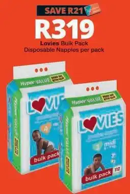 Checkers Lovies Bulk Pack offer