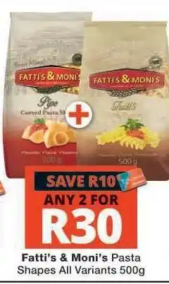 Checkers Fatti's & Moni's Pasta offer