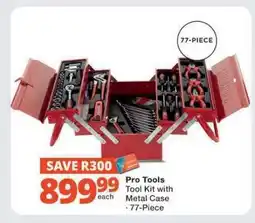Checkers Pro Tools Tool Kit with Metal Case offer