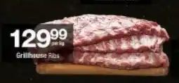 Checkers Grillhouse Ribs offer