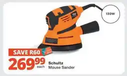Checkers Schultz Mouse Sander offer