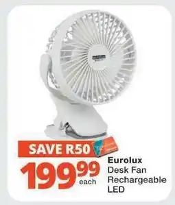 Checkers Eurolux Desk Fan offer