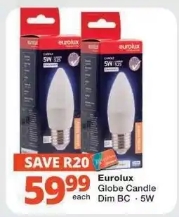Checkers Eurolux Globe Candle offer
