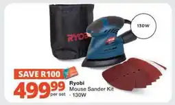 Checkers Ryobi Mouse Sander Kit offer