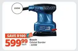 Checkers Bosch Orbital Sander offer
