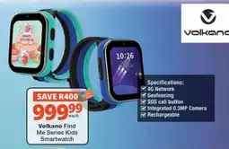 Checkers Volkano Find Me Series Kids Smartwatch offer