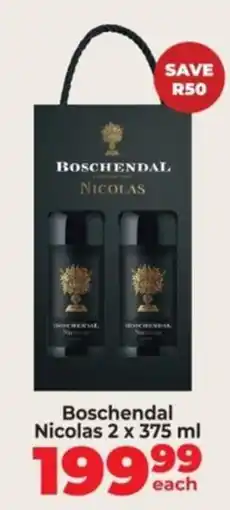 Diamond Discount Liquor Boschendal Nicolas offer