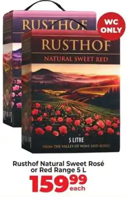 Diamond Discount Liquor Rusthof Natural Sweet Red offer