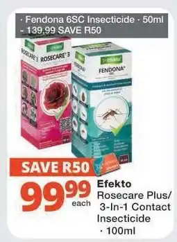 Checkers Efekto Rosecare Plus/3-In-1 Contact Insecticide offer