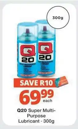 Checkers Q20 Super Multi-Purpose Lubricant offer