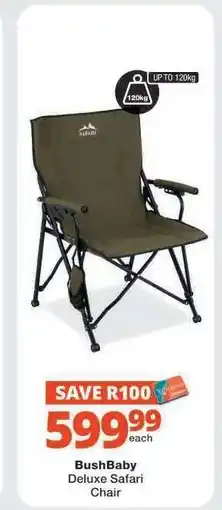 Checkers BushBaby Deluxe Safari Chair offer