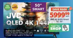 Checkers JVC 4K QLED Smart TV - 50” offer