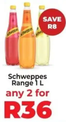 Diamond Discount Liquor Schweppes Range 1 L offer