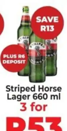 Diamond Discount Liquor Striped Horse Lager offer