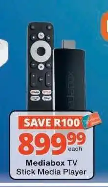 Checkers Mediabox TV Stick Media Player offer