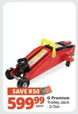 Checkers Q Premium Trolley Jack offer