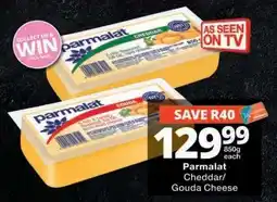 Checkers Parmalat Cheddar/Gouda Cheese offer