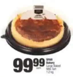 SuperSpar SPAR Bakery Large Baked Milk Tart offer