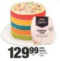 SuperSpar SPAR Bakery Rainbow Cake offer