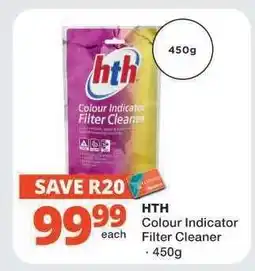 Checkers HTH Colour Indicator Filter Cleaner offer