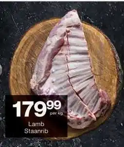 Checkers Lamb Staanrib offer
