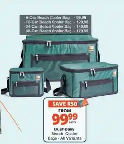Checkers BushBaby Beach Cooler Bags offer