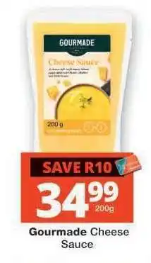 Checkers Gourmade Cheese Sauce offer