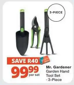 Checkers Mr. Gardener Garden Hand Tool Set offer