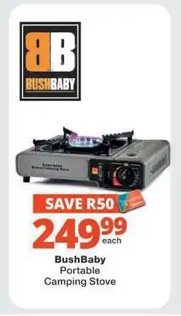 Checkers BushBaby Portable Camping Stove offer